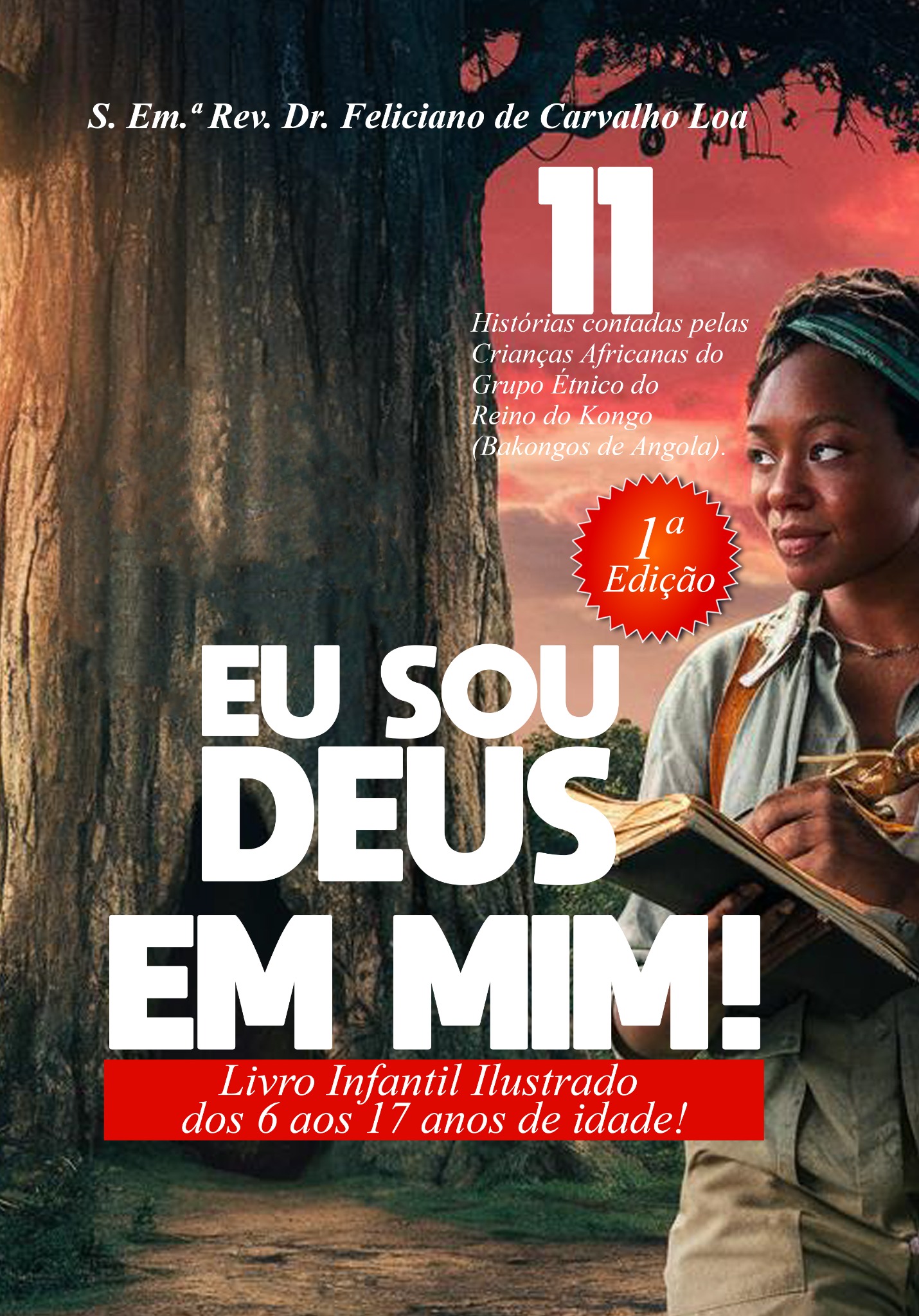 Capa em português do livro Eu sou Deus em mim