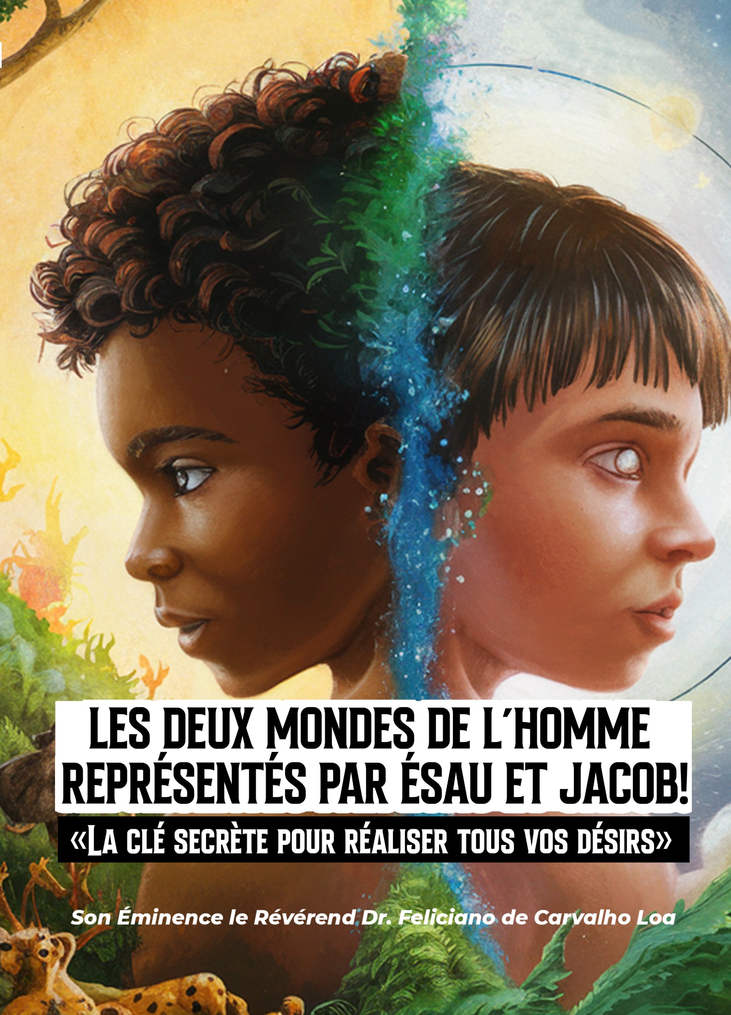 Couverture française de Les deux mondes de l’homme représentés par Ésaü et Jacob